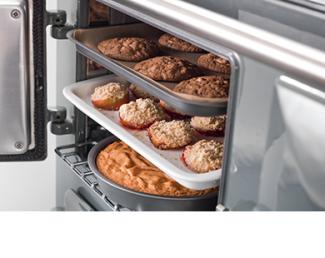 Baking biscuits in the AGA ovens