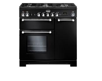 Falcon Kitchener 90 Dual Fuel in Black