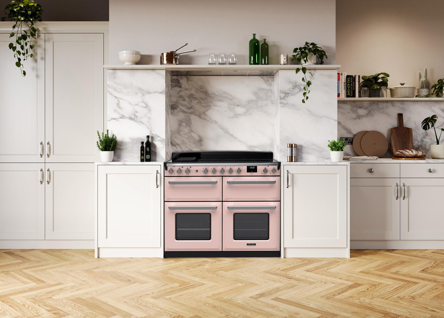Falcon Estel Deluxe, Pale Pink/Chrome