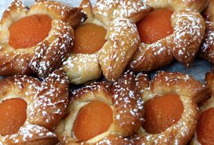 Apricot Danish Pastries
